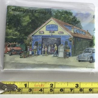 Aidensfield Garage Watercolour fridge magnet