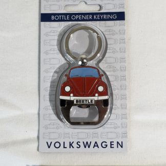 VW Beetle Bottle Opener Keyring