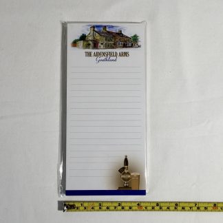 Aidensfield Arms Heartbeat Magnetic Note Pad, ideal for the fridge door.