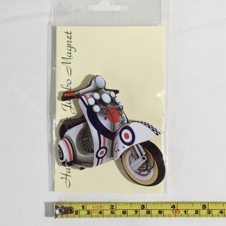 Scooter Fridge Magnet, Mod Scooter Fridge Magnet, Scooter Fridge Magnet