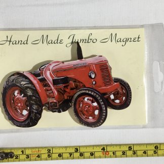 David Brown Red Tractor Fridge Magnet