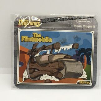 Flintstones, bedrock, fridge magnet, Fred, Wilma, Louise. Barney