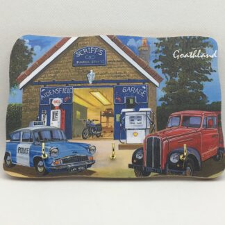 Heartbeat, Aidensfield, scripps garage, Goathland, police, 60’s, key rack, heartbeat magnet, heartbeat gifts