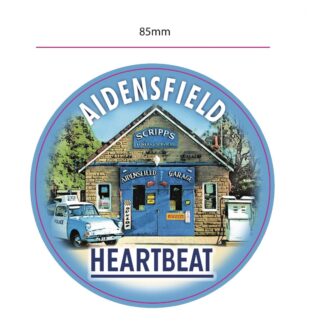 Heartbeat, Aidensfield, sticker, Aidensfield garage. Goathland